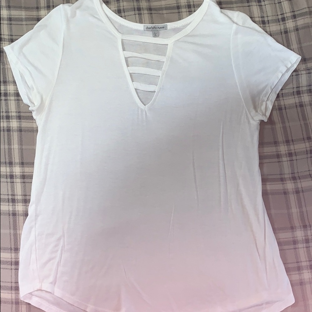 Charlotte  Russe tee